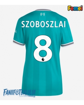 Liverpool Dominik Szoboszlai #8 Tricou Fotbal Replică 2025-26 Femei Treilea
